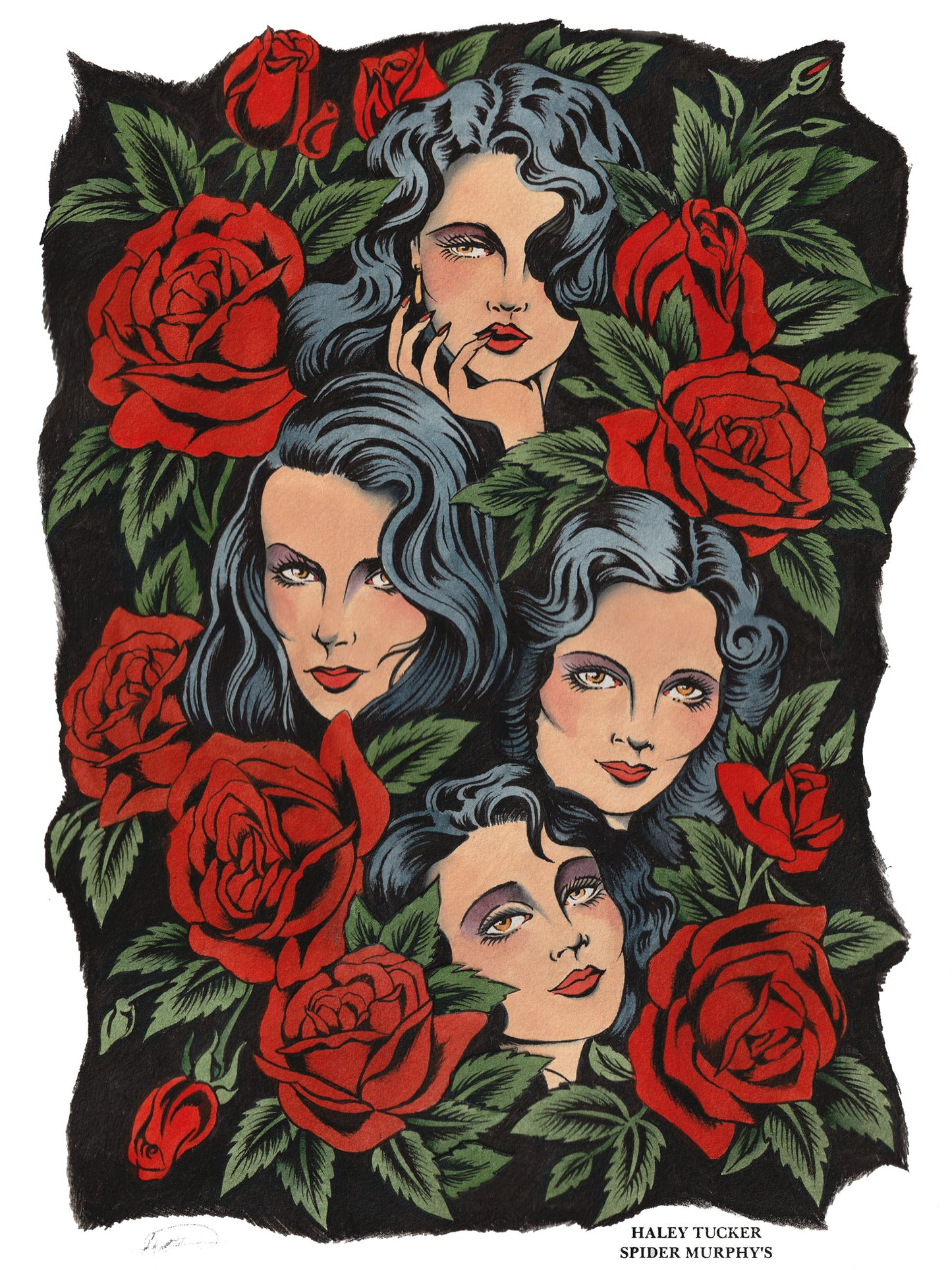 Roses are Red 16 x 20" print